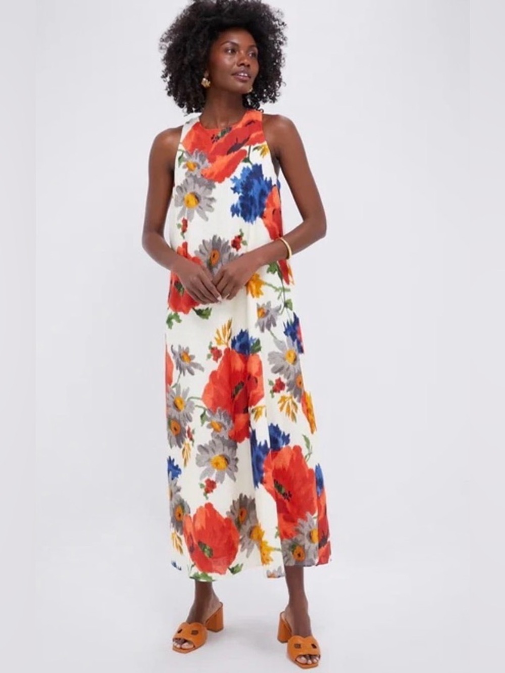 TUCKERNUCK Crimson Poppy
Cotton Linen Portia Dress Size XXS